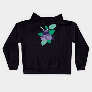 blueberries Kids Hoodie